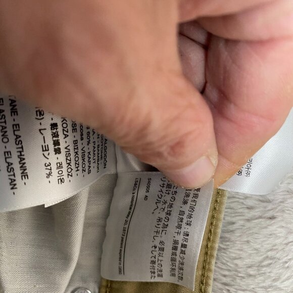 Levi's Women's Jeans Size 4M or 27x30 Mid Rise Skinny Khaki Casual Stretch - Picture 15 of 16